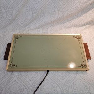 Vintage Working Cornwall Electric Large Warming Tray Hot Plate Model No. 1425